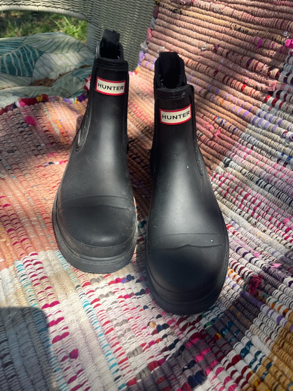 Black hunter ankle boots - Picture 4 of 5